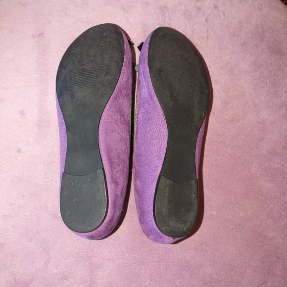 Purple/ Grey Guess Ballerina Style Flats - Picture 4 of 6